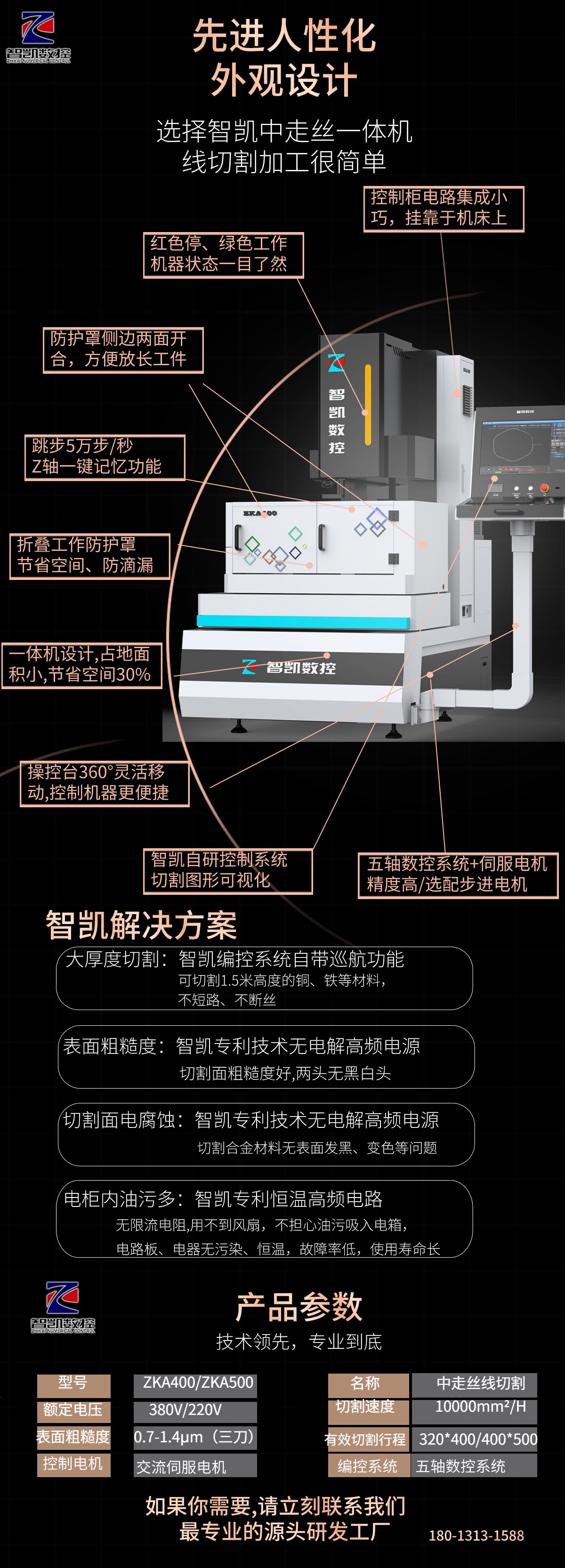 智凱六軸中走絲2